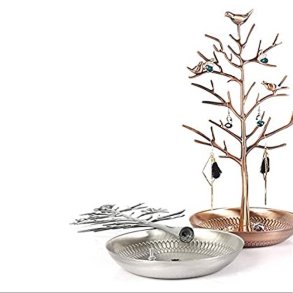 undrand Storage & Organization Retro Birds Tree Jewelry Display